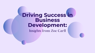 Driving Success in Business Development