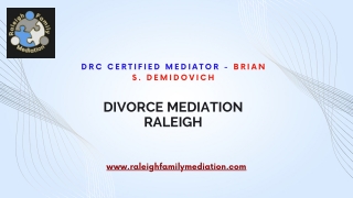 Divorce Mediation Raleigh
