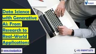 Data Science With Generative Ai Course Hyderabad | Generative Ai
