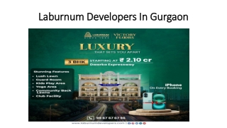 3 BHK Luxury Apartments in Gurgaon For Sale