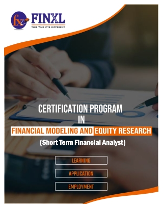 Financial Modelling Equity Research-FMER-FINXL