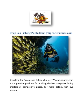 Deep Sea Fishing Punta Cana