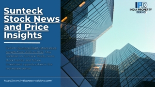 Sunteck Realty Share Price Target Forecast