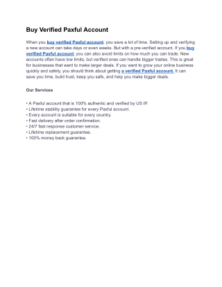Buy Verified Paxful Account 2025
