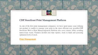 Print Management Solutions Streamline Your Printing Needs