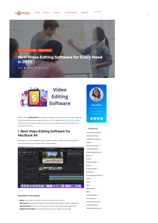 Best Video Editing Software for Every Need in 2025
