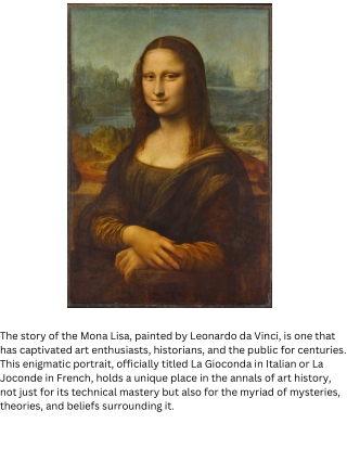 The Story Behind Mona Lisa Painting