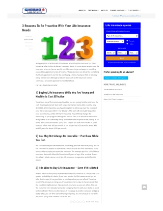 Smart Insurance Choices - IDC Tips