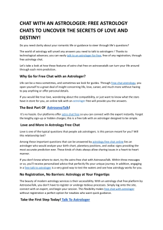 Chat with Astrologer | India’s Top Astrologers Anytime, Anywhere