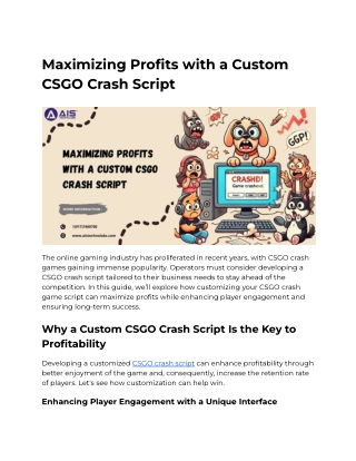 Maximizing Profits with a Custom CSGO Crash Script