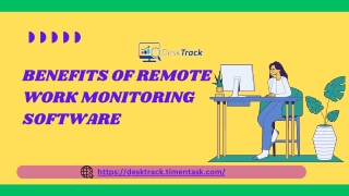 Benefits of remote work monitoring software