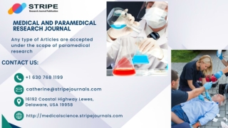 medical & paramedical research journal