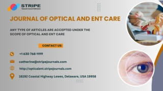optical & ENT Care journal