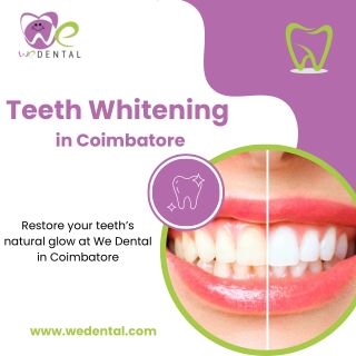 Teeth Whitening in Coimbatore