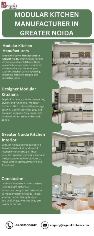 Modular Kitchen Manufacturer In Greater Noida