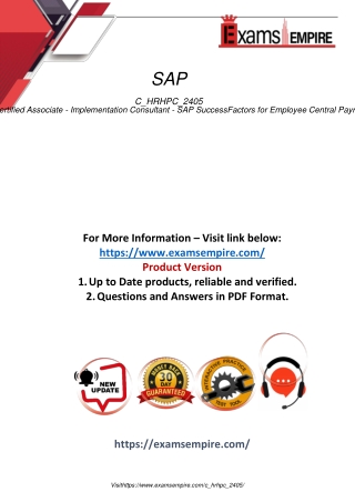 C_HRHPC_2405 Questions and Answers pdf dumps