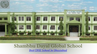 Best CBSE School In Ghaziabad