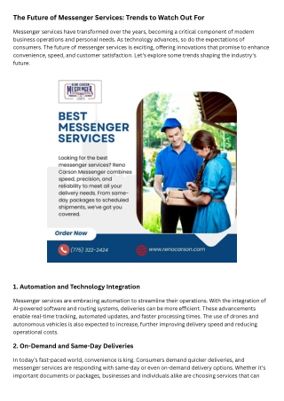 The Future of Messenger Services Trends to Watch Out For