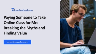 Hire Someone to Complete Online Class with Ease