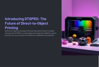 Direct-To-Object Printer-DTGPRO