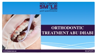 ORTHODONTIC TREATMENT ABU DHABI