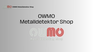 Metalldetektor auf rechnung kaufen| Owmo.de