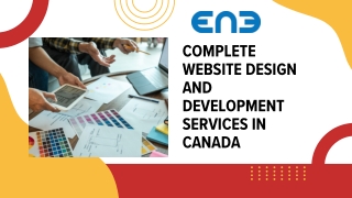 Complete Website Design and Development Services In Canada