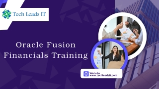 Oracle Fusion Financials Training_TechLeadsIT