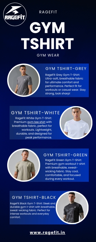 RageFit: Unleash the Beast | Performance Gym Tee for Power & Style