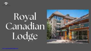 Discover Unmatched Comfort: Banff Lodging at Royal Canadian Hotel