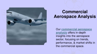 Commercial Aerospace Analysis