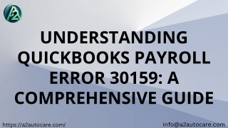Understanding QuickBooks Payroll Error 30159: A Comprehensive Guide