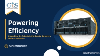 Unleashing the Potential of Industrial Servers in Modern Industries