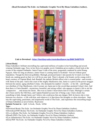 (Download) The Exile: An Outlander Graphic Novel By Diana Gabaldon (Author),