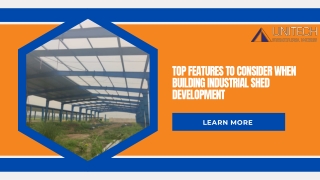 Industrial Shed - Unitech Structural Works