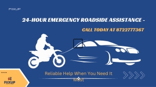 24-Hour Emergency Roadside Assistance - Call Today at 8722777367