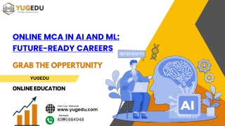 Online MCA in AI and ML: A Gateway to a Future-Ready Career