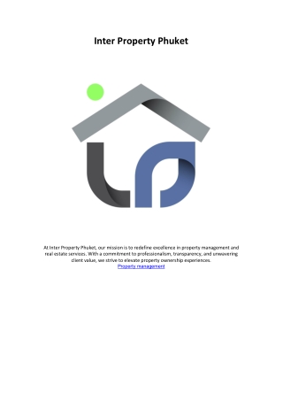 Inter Property Phuket