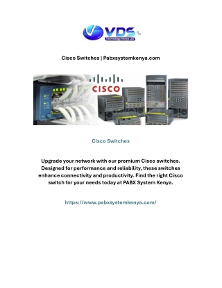 Cisco Switches | Pabxsystemkenya.com