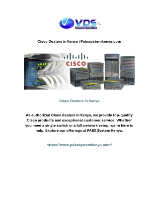 Cisco Dealers in Kenya | Pabxsystemkenya.com