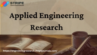 Applied engineering research (1)