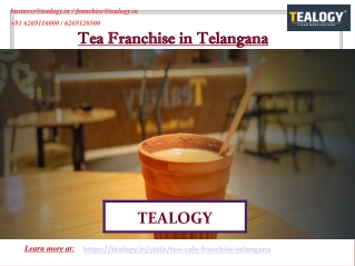Tea Franchise in Telangana