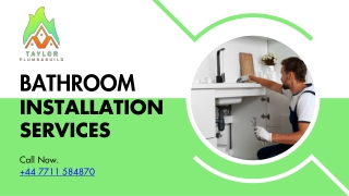 Bathroom Installation Services for Every Home