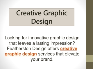 Creative Graphic Design