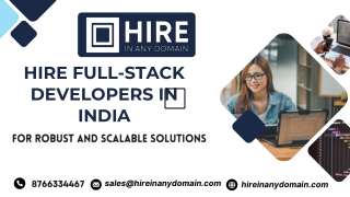 Hire Full-Stack Developers in India