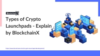 Types of Crypto Launchpads - Explain by BlockchainX