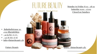 Erfahren Sie mehr über unsere Future Beauty