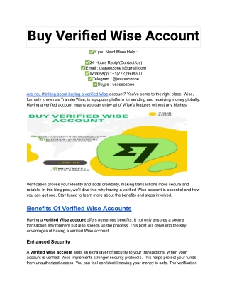 Buy Verified Wise Account (4)