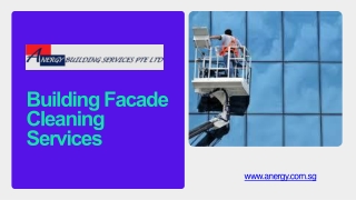 Building Facade Cleaning Services - www.anergy.com.sg
