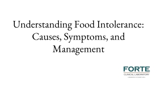 Understanding Food Intolerance_ Causes, Symptoms, and Management